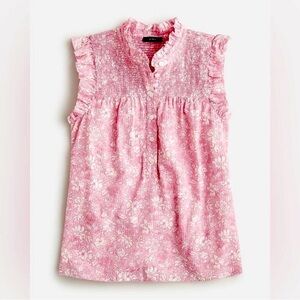 J CREW | M | Pink floral